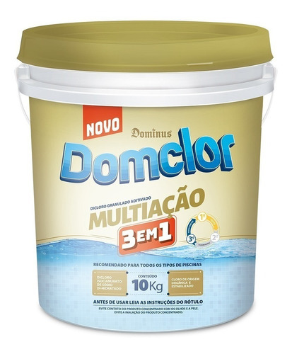 Dicloro Multi Ação 3x1 10kg Bd (domclor)