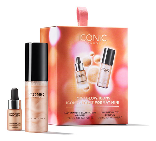 Set Maquillaje Iconic London Mini Glow Icons