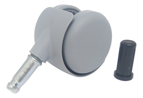 Rodízio Para Mocho Com Bucha Pvc (cinza) Kavo/outros Cor Cinza