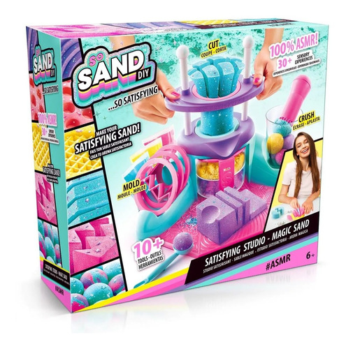 Brinquedo Fun So Sand Studio Crie Sua Areia Magica F00646