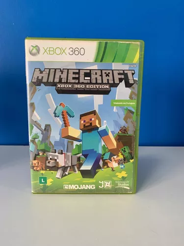 MINECRAFT - Jogo para Xbox 360 Original - Mídia Física