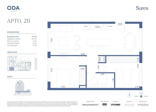 Imagen 18 de 18 de Oda Punta Carretas - Apartamentos En Venta (ref: Srs-9537)