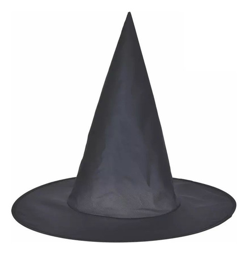 Sombrero Bruja Clasico Negro X 10 - Halloween Cotillon
