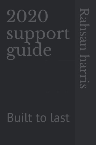 Libro:  2020 Support Guide: Built To Last