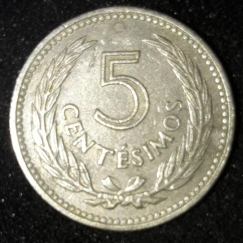 Moeda 5 Centesimos Ano 1953 Uruguai