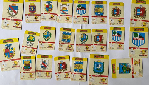 Tarjetas Coleccionables Yerba Canarias, Escudos Departa, Fg1