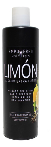 Alisado Limón Cremoso Forte Todo Tipo 1lt