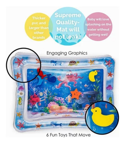 Cojín De Agua Inflable Para Bebés En Etapa Temprana