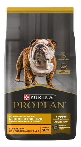 Pro Plan Reduced Calorie Perro Adulto Raza Med/grande X 3kg