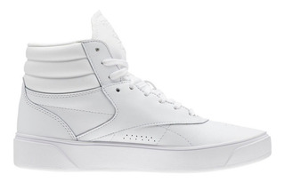 zapatillas fila botitas blancas