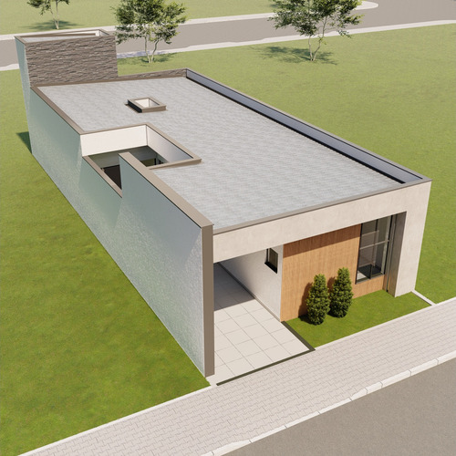 Projeto Pronto Casa Térrea Lote 8x20 Completo