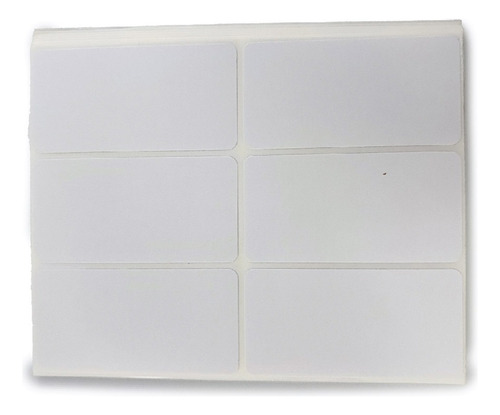 Rótulos Adhesivo Dimatic, Ref 69x35 Rectangular Color Blanco