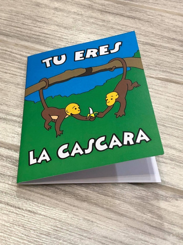 Imagen 1 de 8 de Simpsons Cáscara De Mi Banana Tarjeta San Valentín Monoslisa
