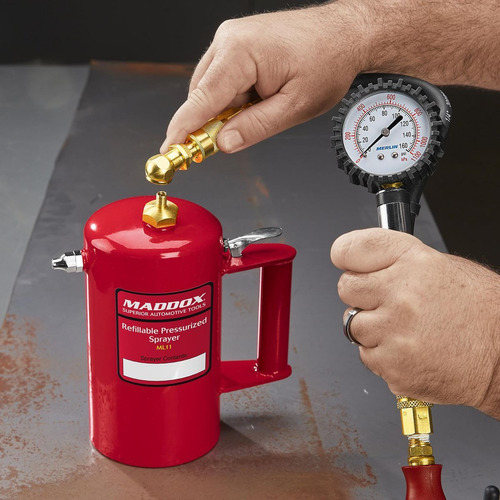 Pulverizador Presurizado Recargable De 32 Oz. Color Rojo