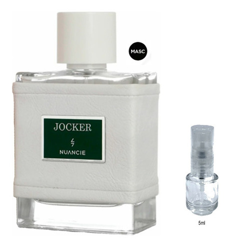 Imagem 3 de 3 de Decant 5ml - Perfume Jocker - Nuancie Amostra Vidro Spray