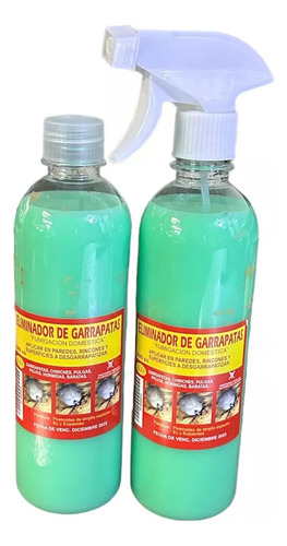 Eliminador De Pulgas Piojos Y Garrapatas Animal Life 1lts