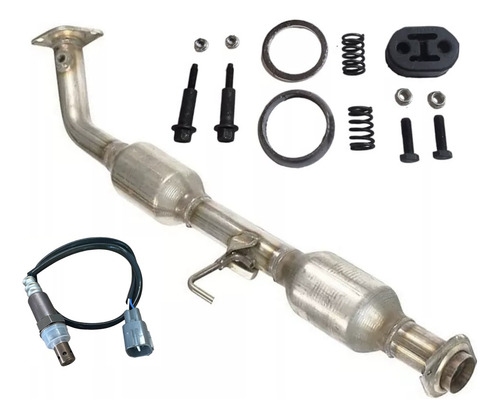 Catalizador Hilux 2007-2023 Gomas Tornillos Y Sensor Banco2