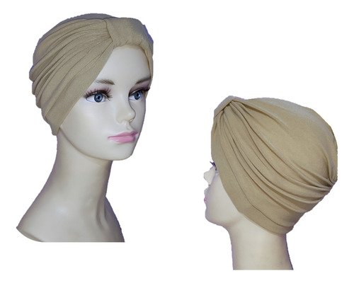 5 Turbantes Gorros Oncológicos Para Mujer Dama, Alopecia Color Combinación 13