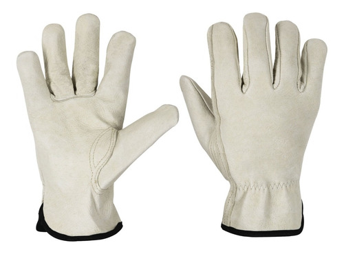 Guantes De Piel De Cerdo, Tipo Operador, Truper 14999