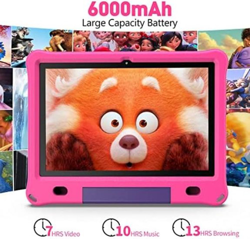 Volentex Kids Tablet 10 Pulgadas Android 12, Tablet Pc Con 3