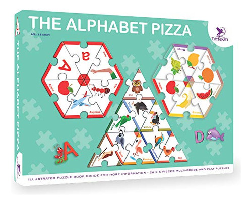 Pizza Con El Alfabeto De Toykraft | Juguetes De Aprendizaje