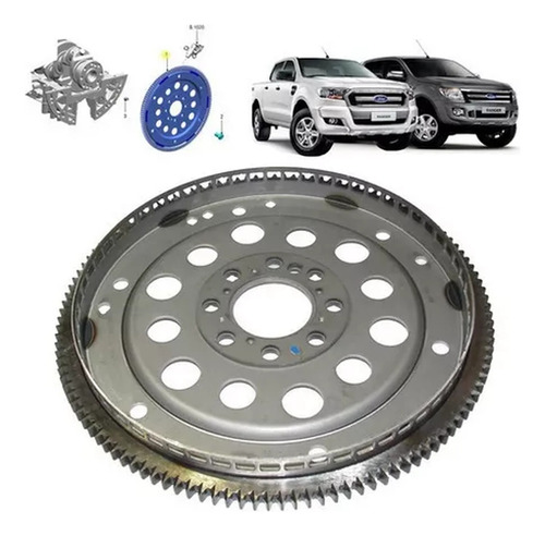 Volante Do Motor Ranger 2012 A 2023 2.2 E 3.2 Original Ford
