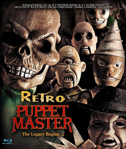 Retro Puppet Master 1999 David Decoteau Pelicula Blu-ray