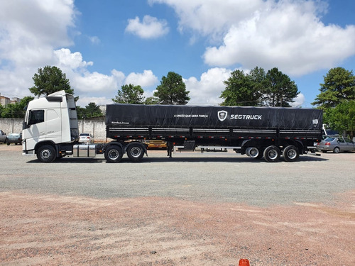 Imagem 14 de 15 de Caminhão Volvo Fh500 2020 + Graneleira 13.5m Rodolinea 2022