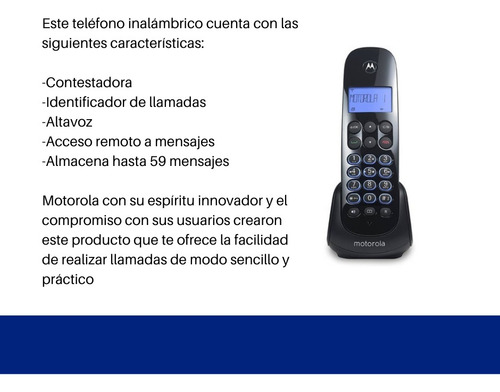 Kit Conmutador 3 Líneas 4 Extensiones Inalámbricas Motorola