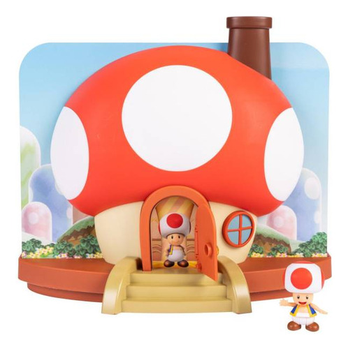 Jakks Pacific Nintendo Super Mario Deluxe Toad House Playset