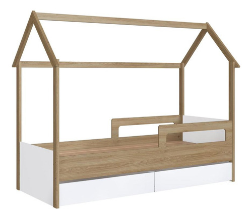 Cama Infantil Montessoriana Com Gavetões Inferiores Aveiro