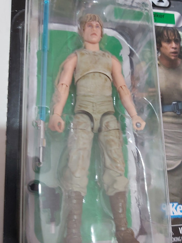 Luke Skywalker Dagobah 40 Aniversario Star Wars Hasbro (Usado)