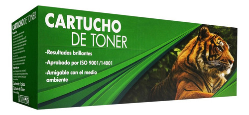 Cartucho Tóner Genérico 85a Ce285a 35a Cb435a Negro