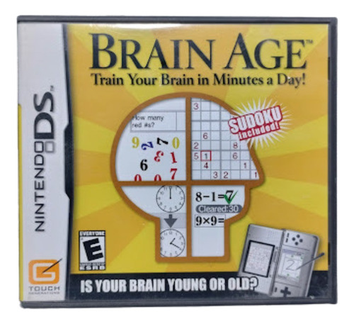 Brain Age Juego Original Nintendo Ds/2ds (Reacondicionado)