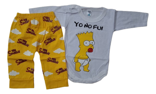 Ajuar Para Bebé Bart Set Bebe Simpson