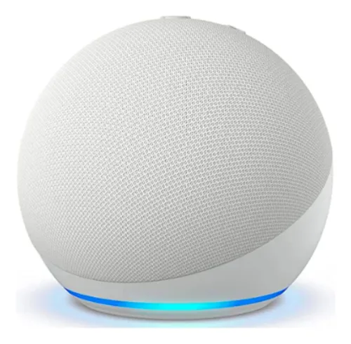 Echo Dot 5ª Geração Alto-falante Amazon Cor Glacier white
