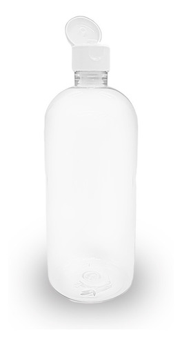 20 Envase Plastico 500 Cc Tapa Flip Top Alcohol En Gel
