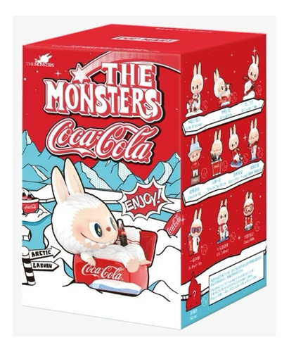 Muñeca Pop Mart Labubu Coca Cola Enjoy Coleccionable
