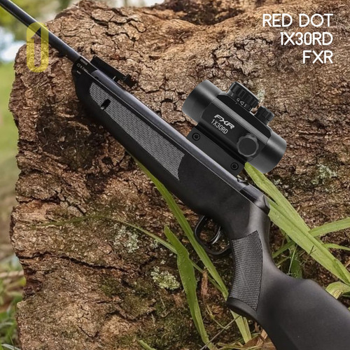 Red Dot 1x30 Para Airsoft Carabina De Pressão Trilho 11/22mm