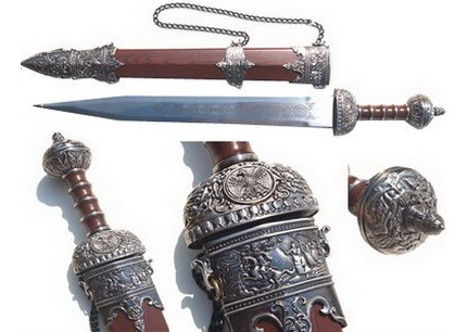 Espadas Romanas Kidan De 31 Pulgadas Convertidas Al Sistema