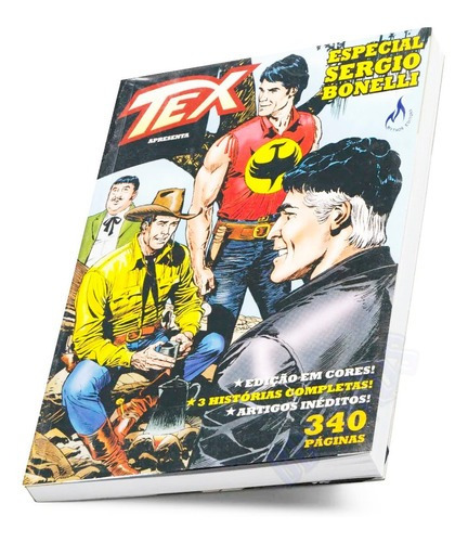 Hq Tex Especial Sergio Bonelli Edição Em Cores