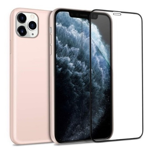 Funda Para iPhone 11 Pro Max Funda Con Vidrio Templado