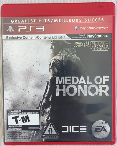 Medal Of Honor Edição Limitada Ps3 Original Importado U S A