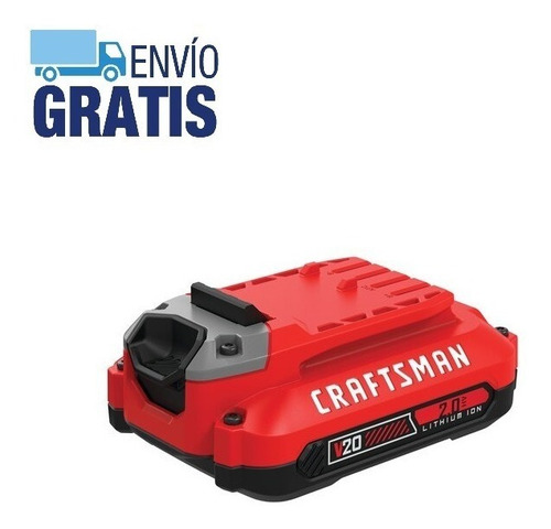 Batería De Ion Litio De 20v De 2.0ah Craftsman Cmcb202