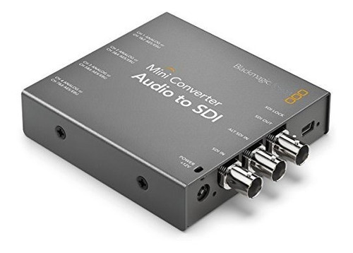 Convertidor De Audio A Sdi Mini Converter Blackmagic Design