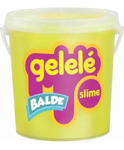 Gelele Slime Tradicional Balde 457g