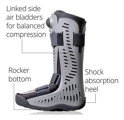 Imagen 4 de 6 de Bota Inmobilozadora Hidraulica Ossur Air Walker Xl