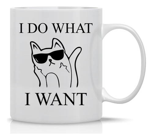 Aw Fashions Grumpy Cat Taza - Tazas De Café De 11 Oz - Linda