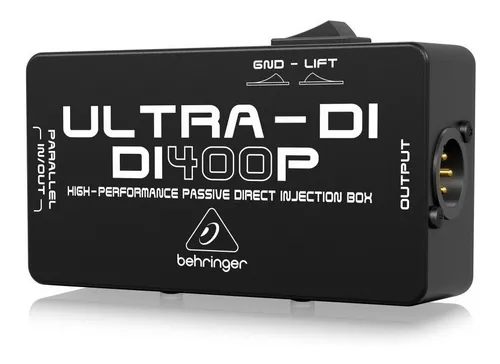 Caja Directa Behringer Di400p Caja Directa Pasiva Di 400p
