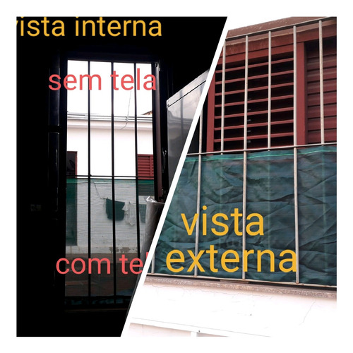 2 Pedaços De Tela De Nylon. Sombreamento Verde 70% Equipesca (Usado)